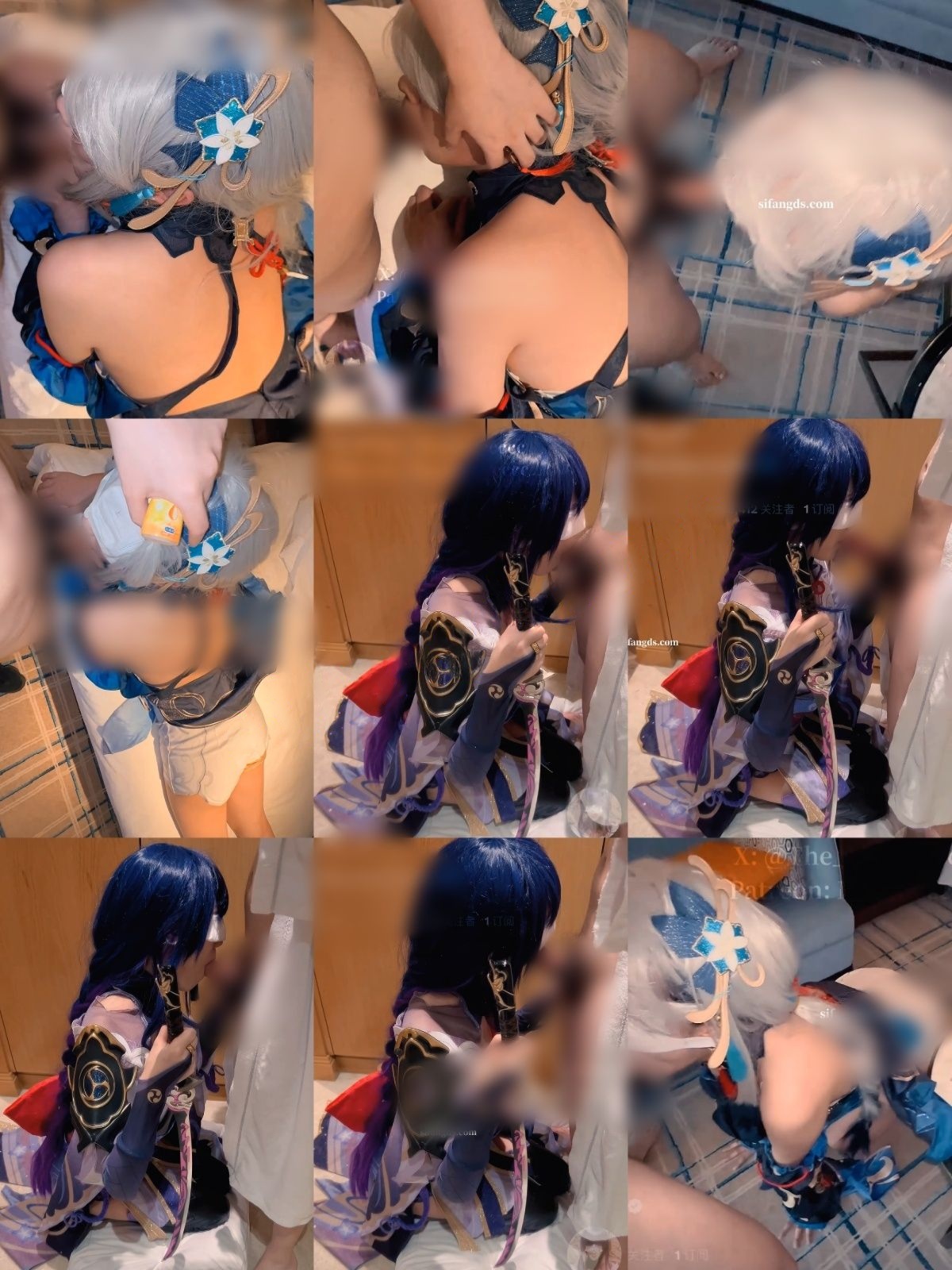 【重磅】COS约啪大神【The_Maniacccccc】10-11月付费作品口啪