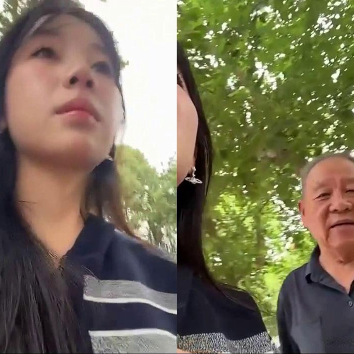 ❤️主人任务【小妹】露奶给老大爷看 想给老头添鸡巴